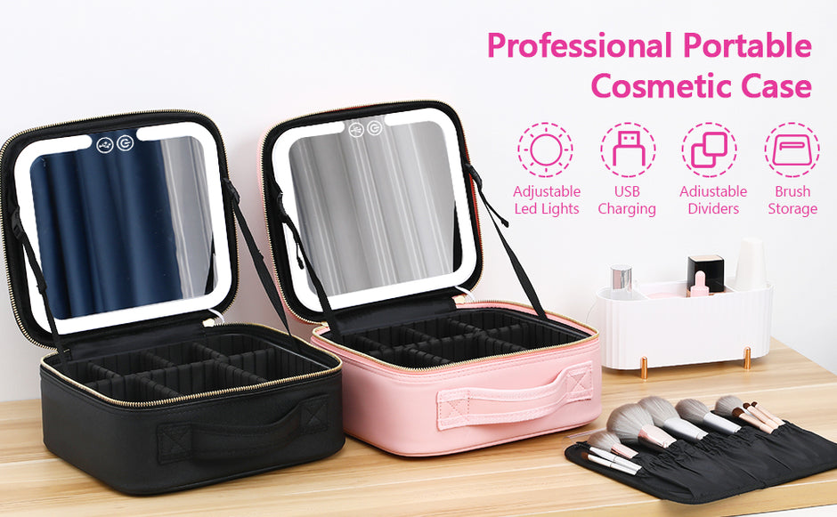 Organizador de Maquillaje Luz led