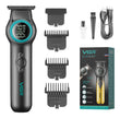 Máquina Trimmer Profesional VGR V-990 Luz Led Turbo 8000RPM