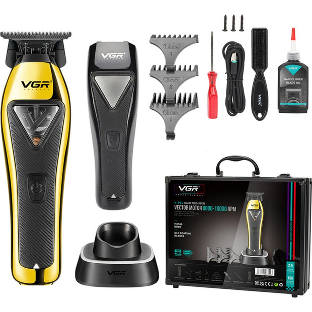 Patillera Profesional Vgr V-994 Metal Motor Vector 10000 Rpm