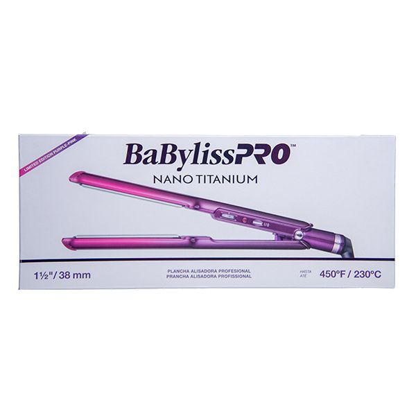 Plancha Babyliss Pro Nano Titanium