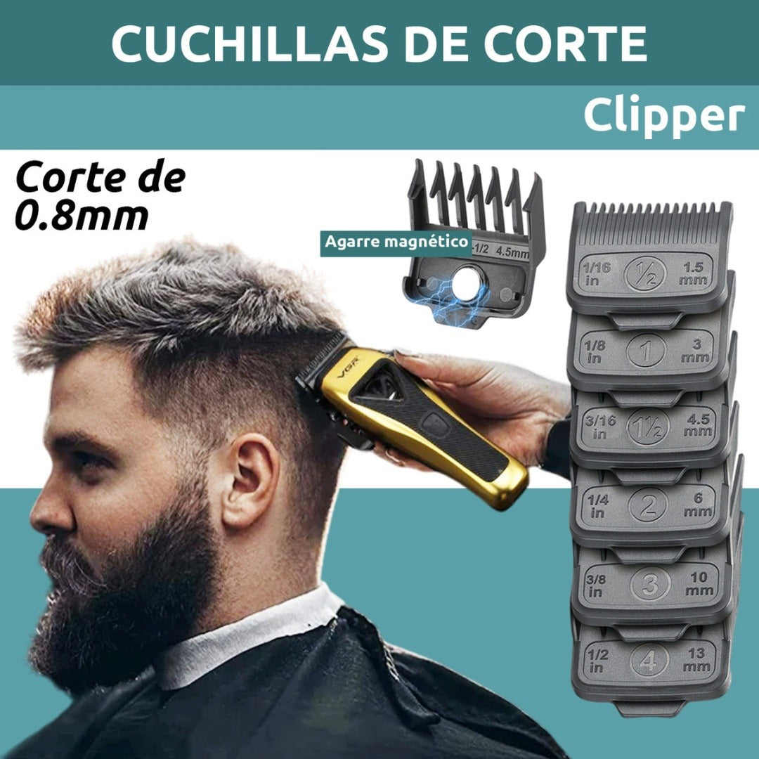 Máquina Cortar Pelo Profesional VGR V-015 Motor Vector 9000