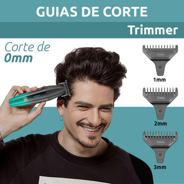 Máquina Patillera Profesional VGR V-906 Magnetico 9000 RPM