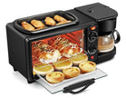 Máquina 3 En 1 Sokany Cafetera -Mini Horno - Parrilla
