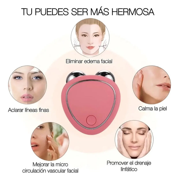 Masajeador Facial Microcorriente