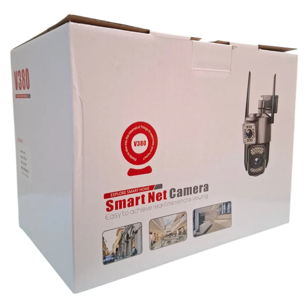 Camara Exterior Doble Lente PTZ 2 Antena V28