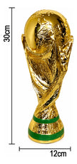 Alcancía Trofeo Copa Del Mundo Dorada Grande Fútbol