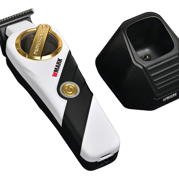 Patillera Wmark Inalambrica Profesional Ng-9213 9.000 Rpm Color Blanco