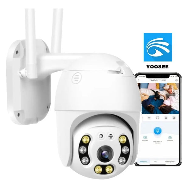 Cámara De Seguridad Ip Wifi Domo Ptz 1080p Exterior Yoosee