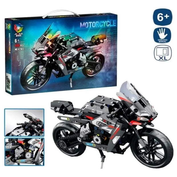 Motocicletas tipo lego control remoto