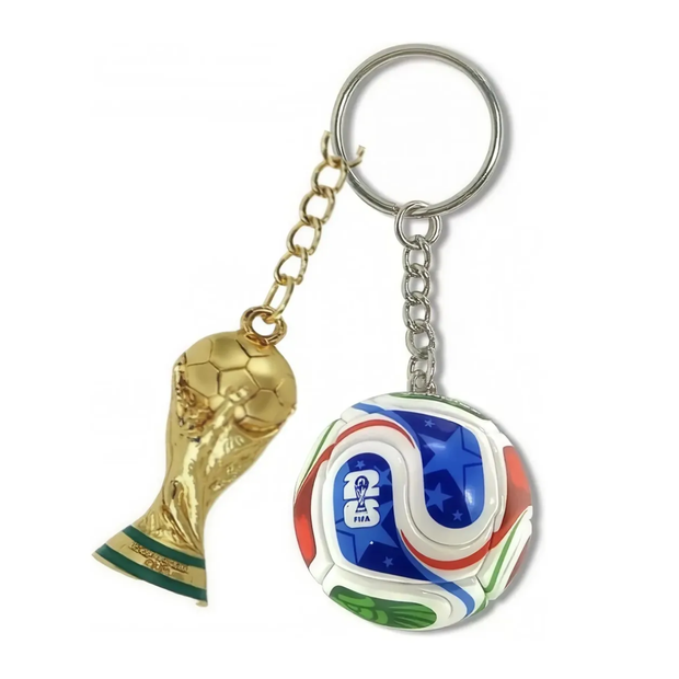 Llavero Balón Fútbol Mundial 2026 Edición Especial New
