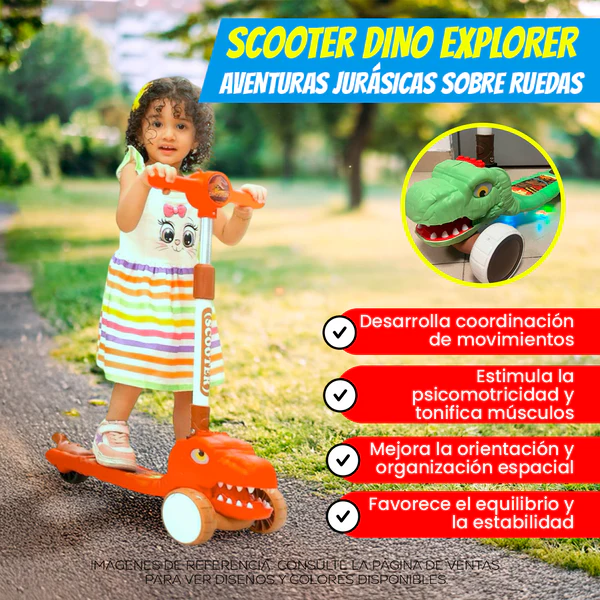 SCOOTER DINOSAURIO