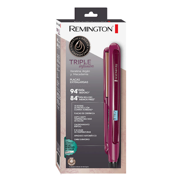 Plancha Remington Triple Infusión Original