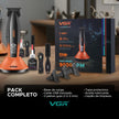 Maquina De Cortar Pelo Trimmer 240 Min Barberos Vgr V-889t