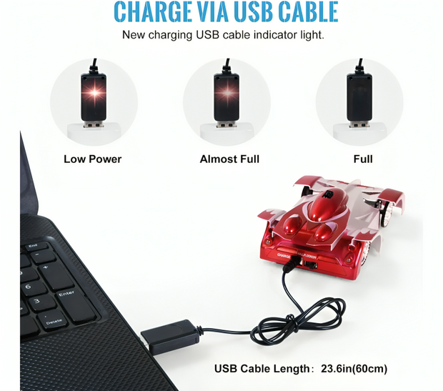 Carro Control Remoto Paredes Gravity Drive