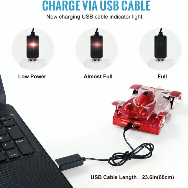 Carro Control Remoto Paredes Gravity Drive