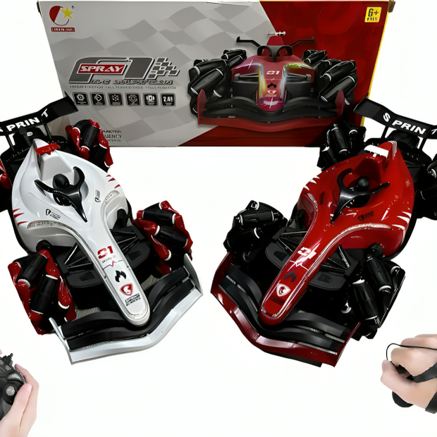 Carro Spray Stunt Nitro Racer