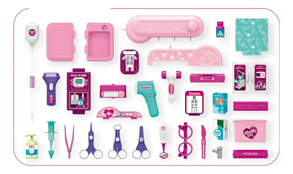 Maleta Doctor Infantil Deluxe