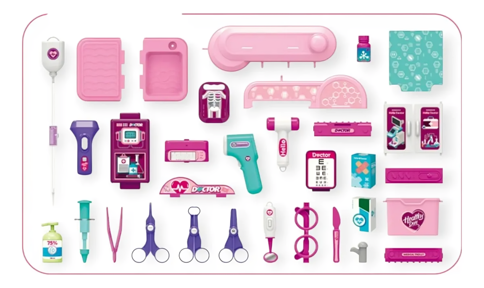 Maleta Doctor Infantil Deluxe