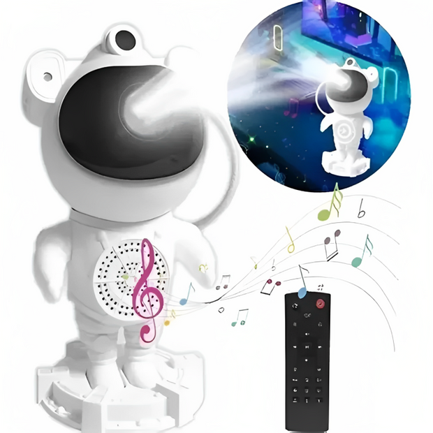 Astronauta Proyector Galaxia LED