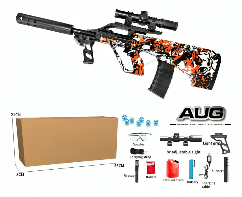Rifle de Hidrogel AUG Profesional