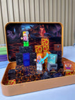 Cubos Minecraft Metálico X60 Piezas