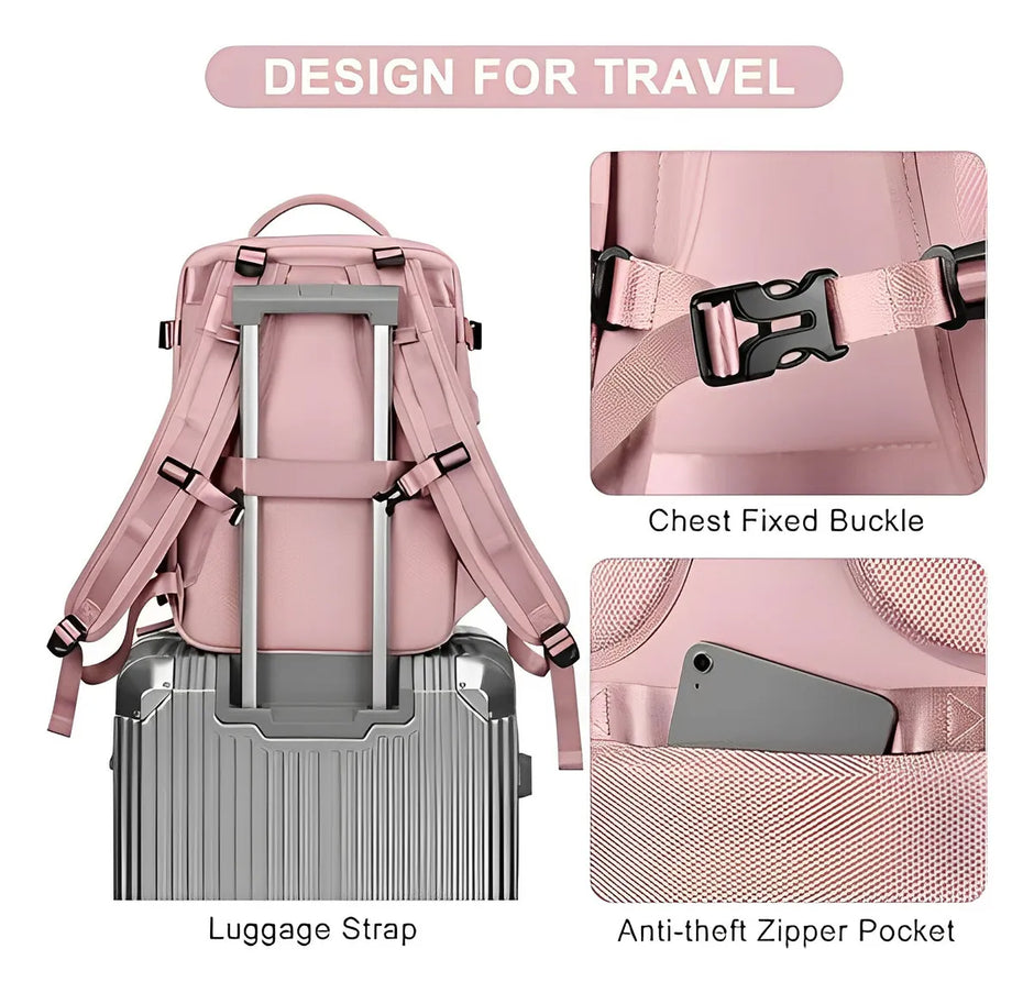 Maleta Multifuncional con Compartimento para Zapatos