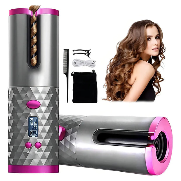 Rizador de Cabello Automático Inalámbrico