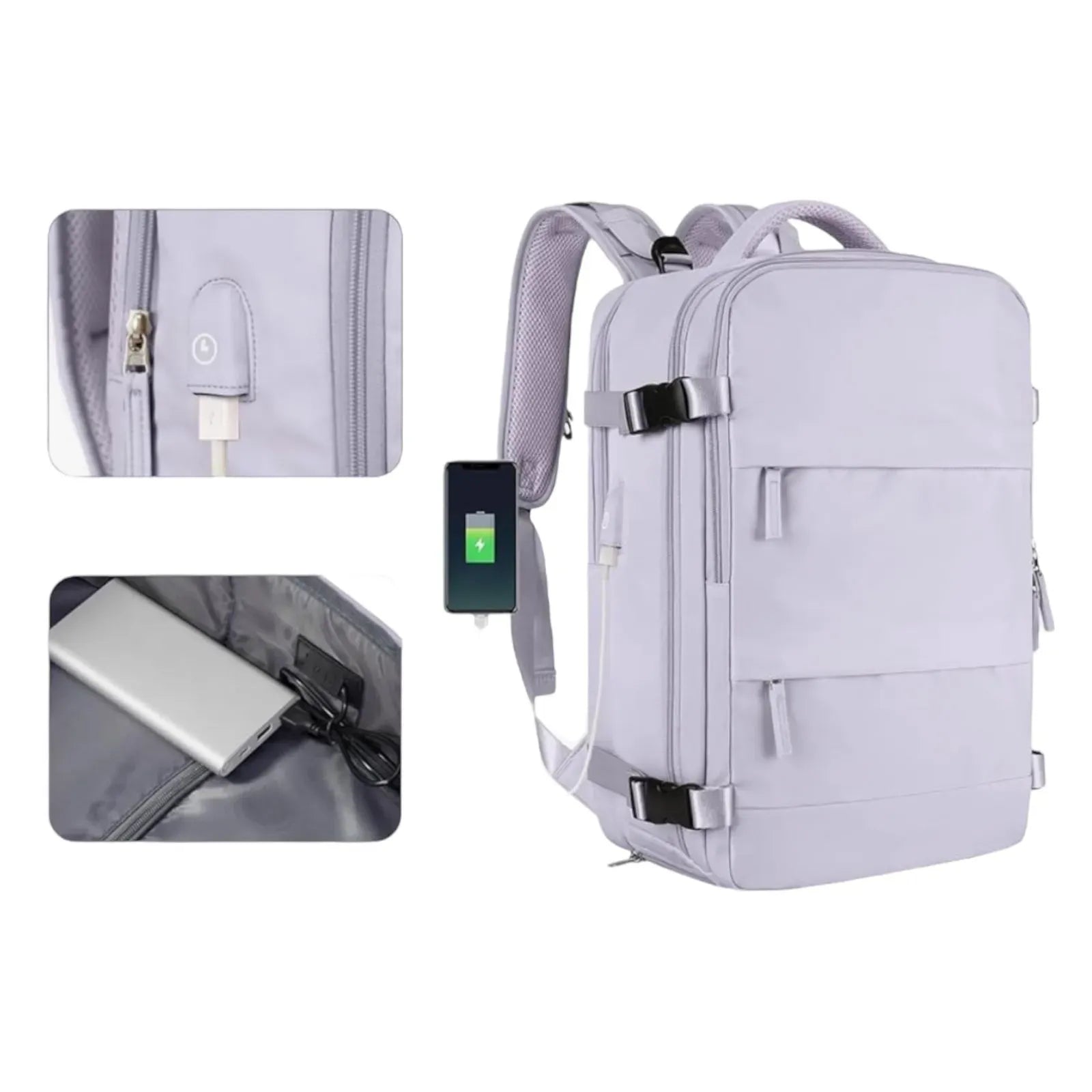 Maleta Multifuncional con Compartimento para Zapatos