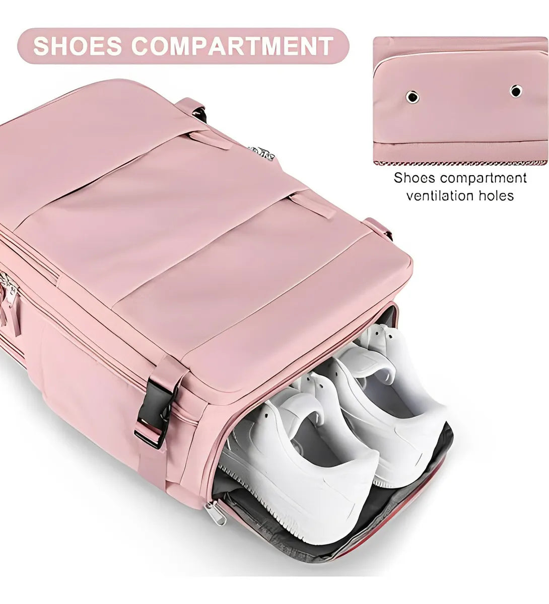 Maleta Multifuncional con Compartimento para Zapatos