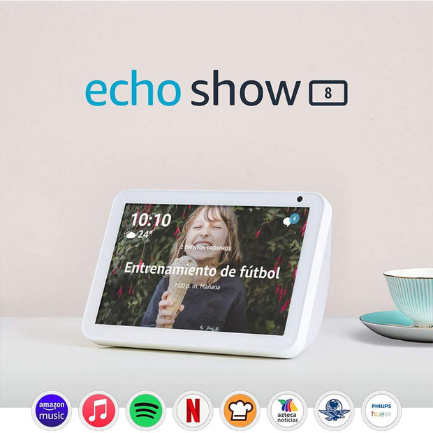 Alexa Echo Show 8" – Pantalla Inteligente