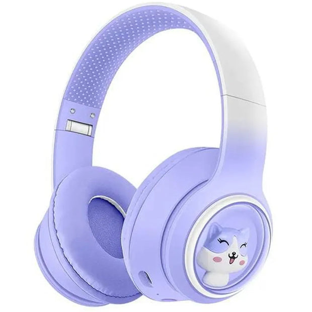 Diadema Bluetooth Figura Gatito AKZ-08